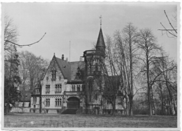 Die Villa in der Büchelstraße 55 (heute Am Büchel) im Jahr 1949