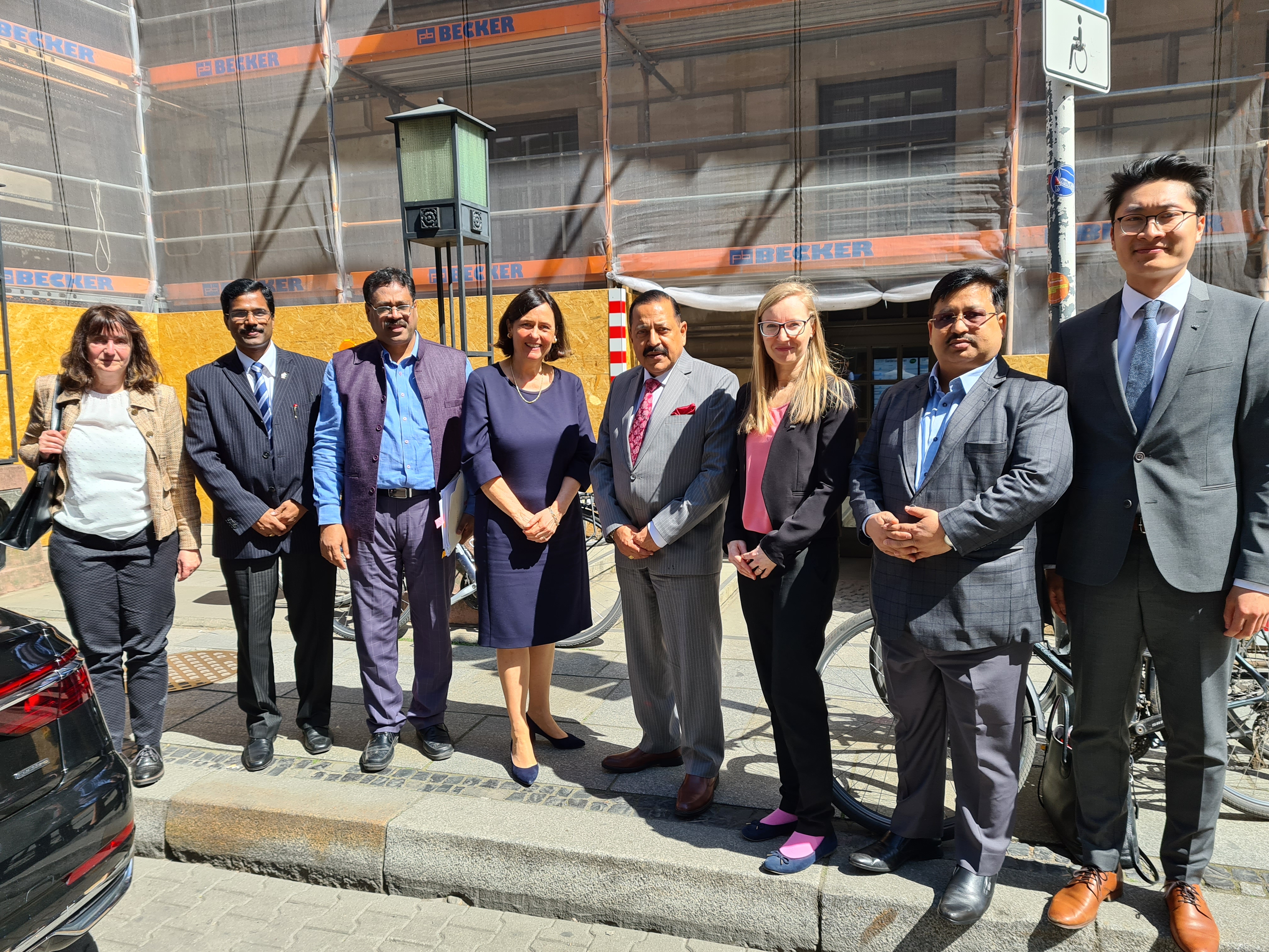 Intergovernmental Consultations between India and Germany in Berlin with Prof. Katja Becker and Minister of State (Independent Charge) for Science and Technology and Earth Sciences Dr. Jitendra Singh