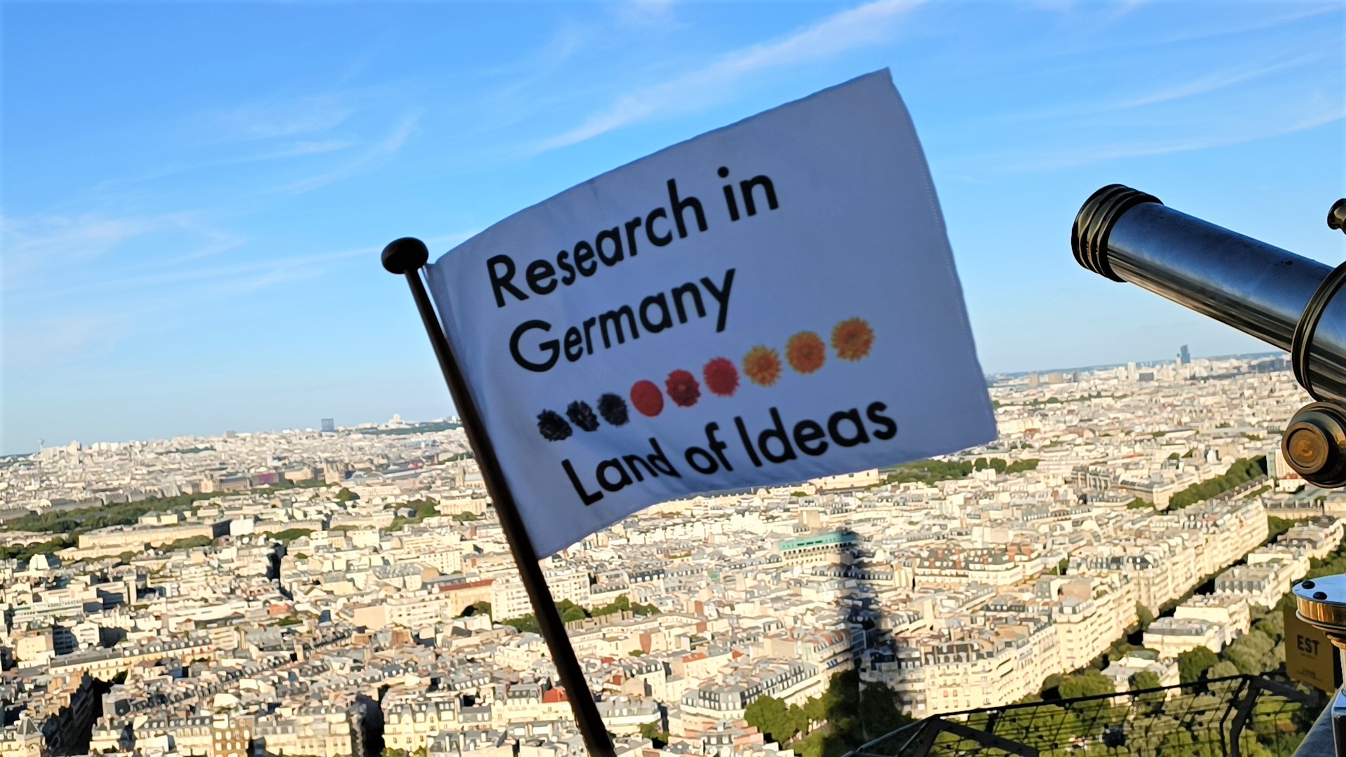See you in France. “Research in Germany” presentation in Paris