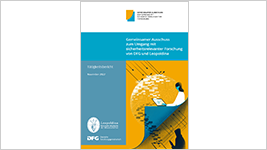 Cover: Gemeinsamer Ausschuss zum Umgang mit sicherheitsrelevanter Forschung von DFG und Leopoldina, Tätigkeitsbericht November 2022