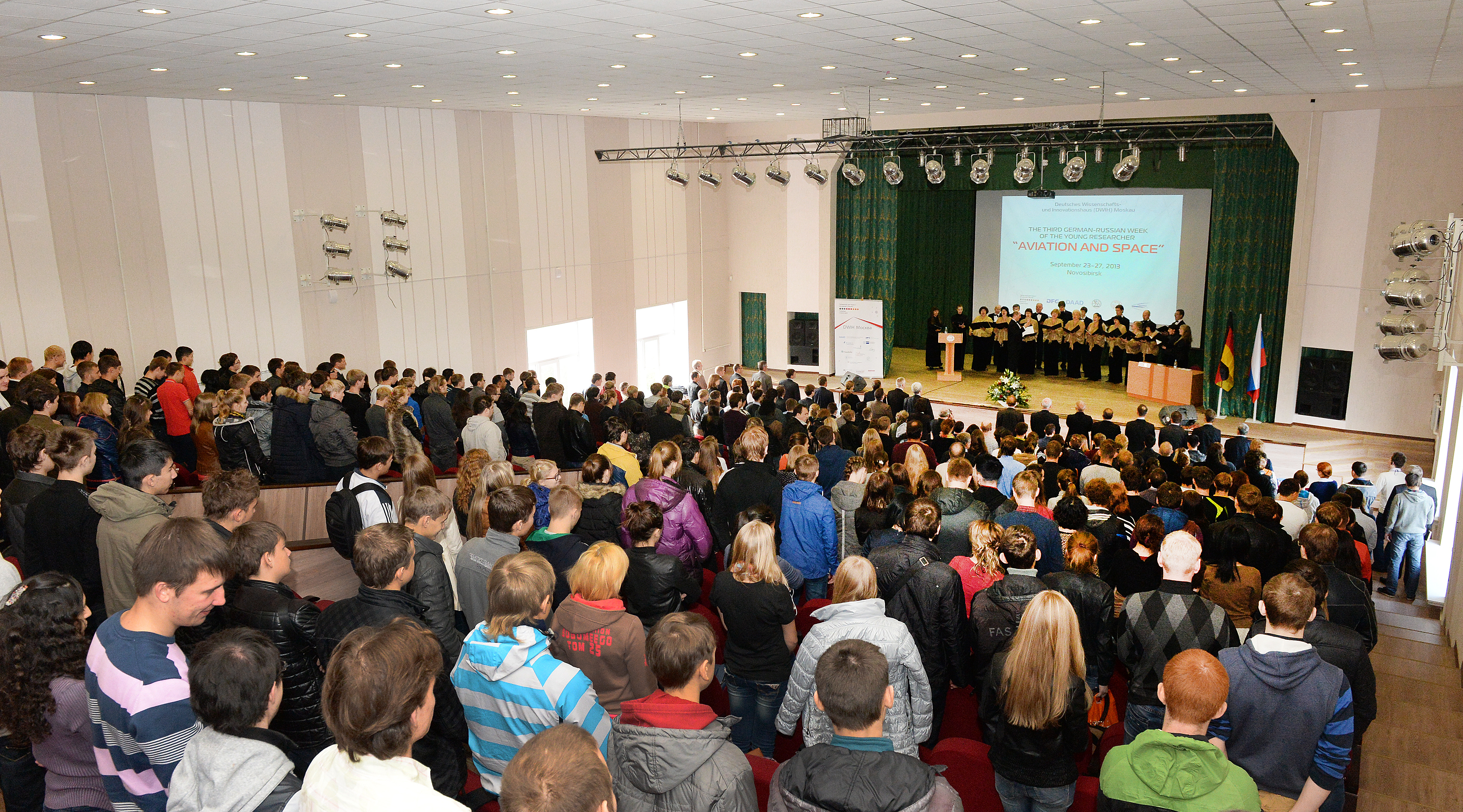 Feierliche Eröffnung der Woche des jungen Wissenschaftlers an der NSTU